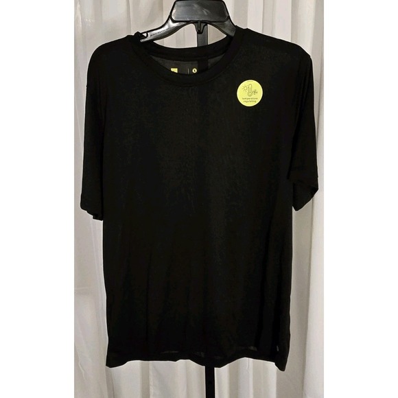 Xersion‎ Quick-Dri Short Sleeve Men's Black Crewneck T-Shirt Size LARGE - Picture 1 of 9